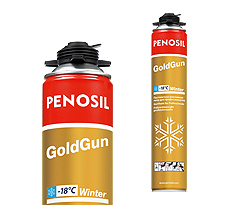 Зимняя монтажная пена PENOSIL Gold Gun 65 Winter Зимняя монтажная пена PENOSIL Gold Gun 65 Winter